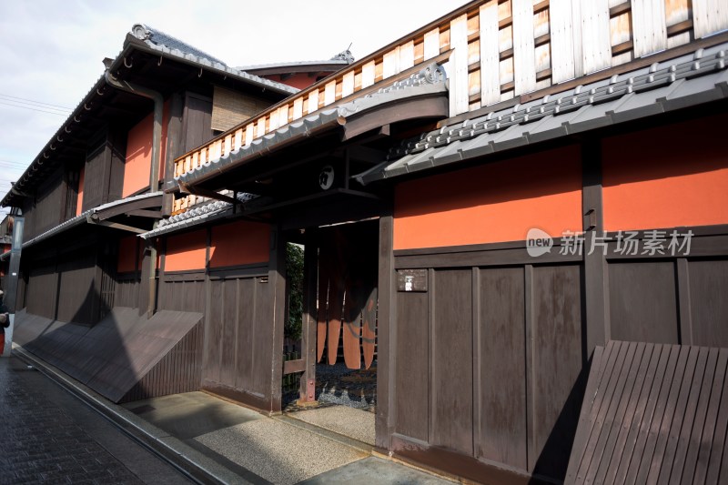 日本京都祗园地区街景