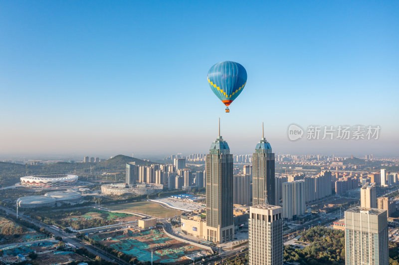 枣庄中轴线文体中心双子星