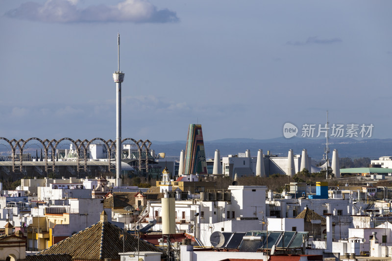 西班牙塞维利亚城市风光