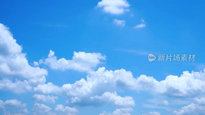 天空云朵照片蓝天白云延时夏天唯美天空云层