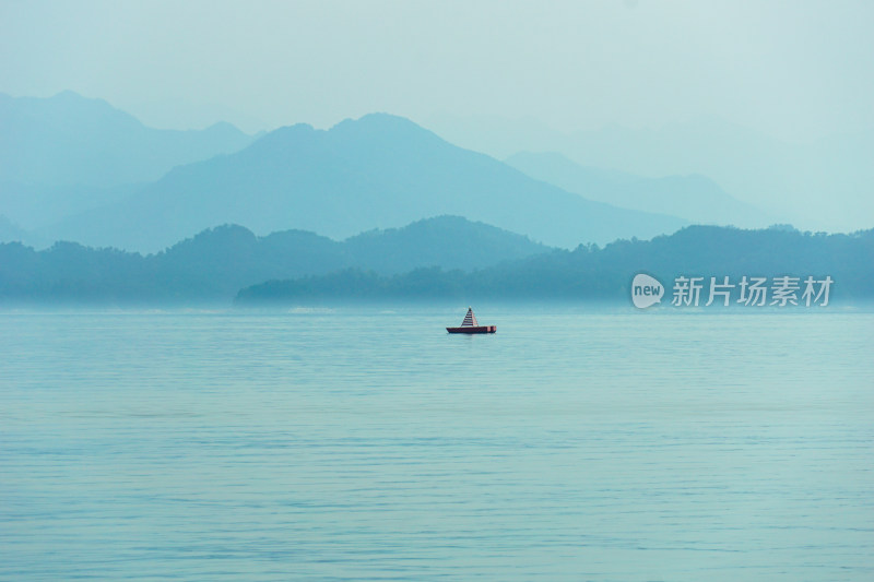 浙江杭州淳安5A景区千岛湖风景区