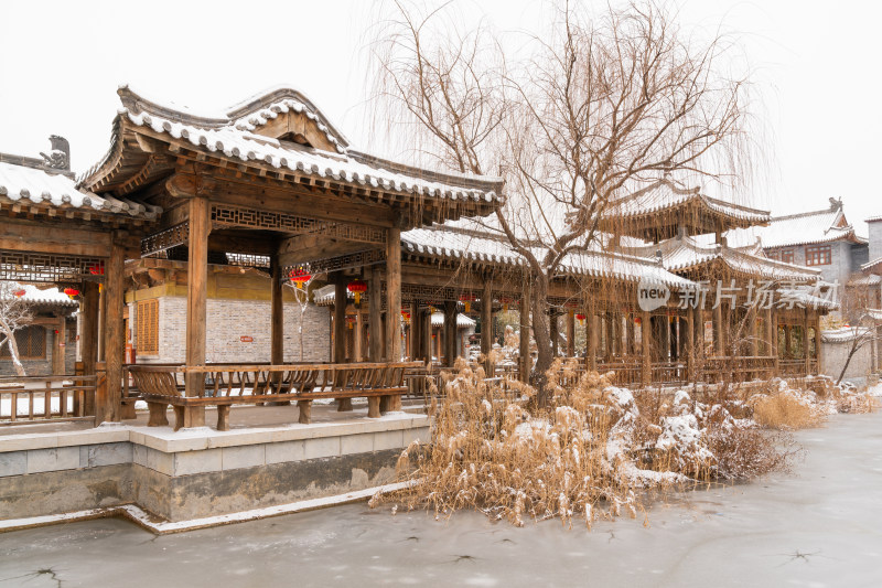 青州古城古街建筑风光