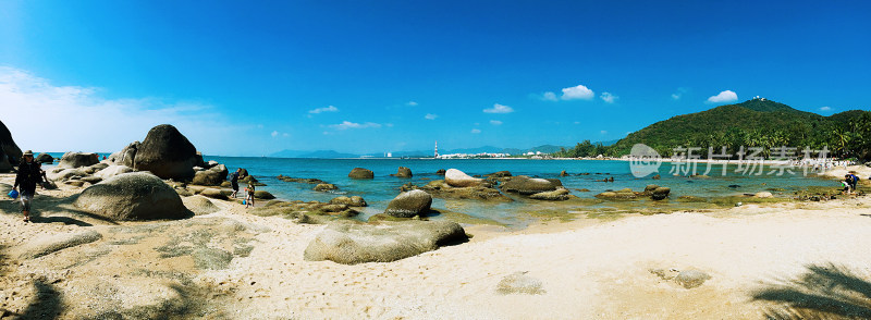 海滩沙滩海岸线