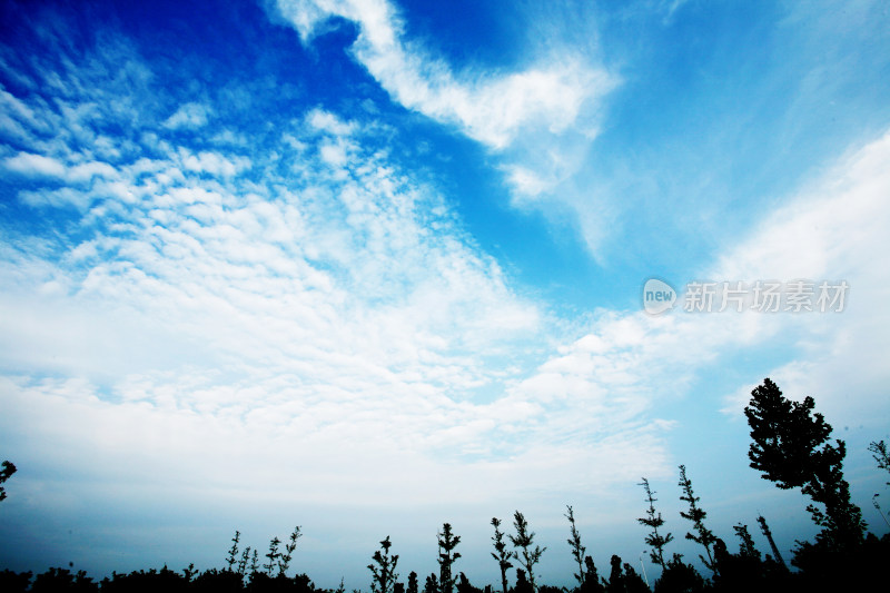 天空 原创蓝天 唯美天空 蓝色天空