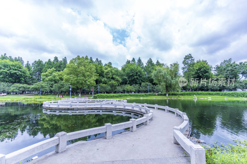 武汉武昌区紫阳公园风景