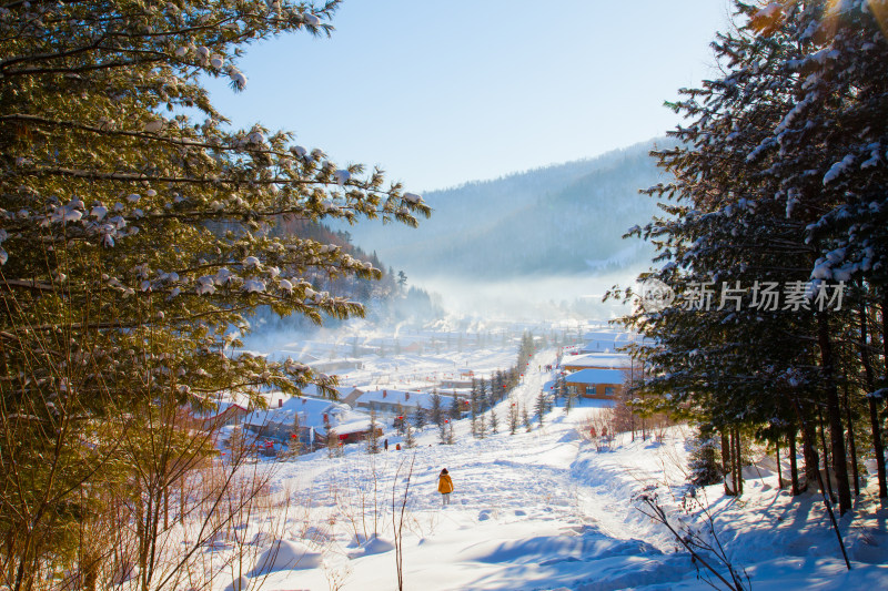 黑龙江 双峰林场 雪乡