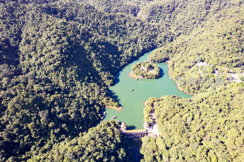 肇庆鼎湖山航拍图