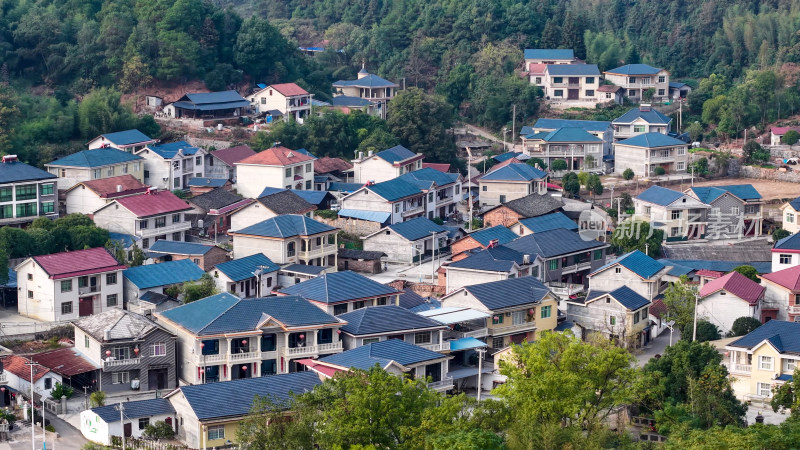 农村别墅房屋建筑航拍图