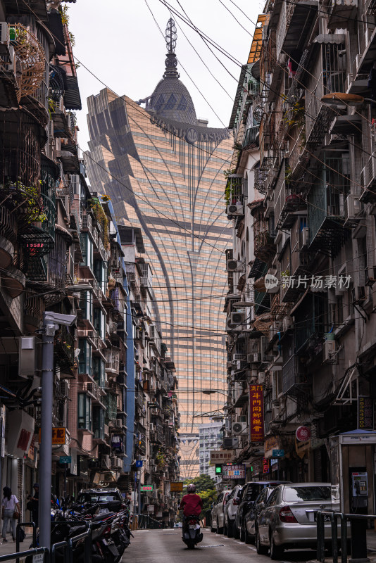 中国澳门城市街景