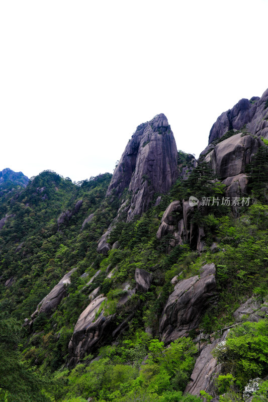 黄山登高自然风光