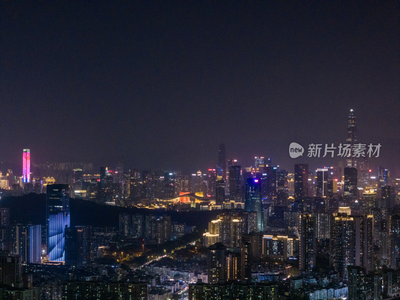 深圳璀璨夜景灯光秀