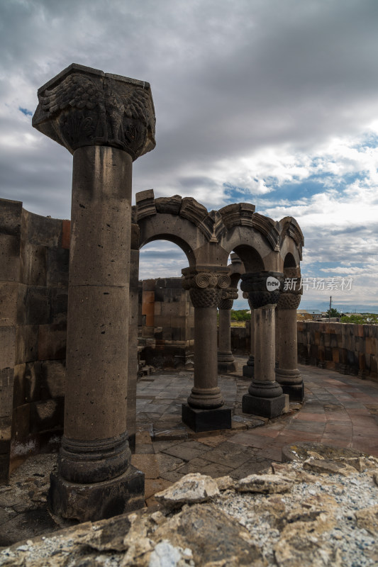 亚美尼亚埃里温兹瓦尔特诺茨教堂遗址