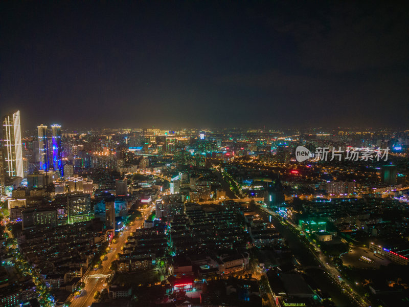 江苏无锡夜景无锡大景