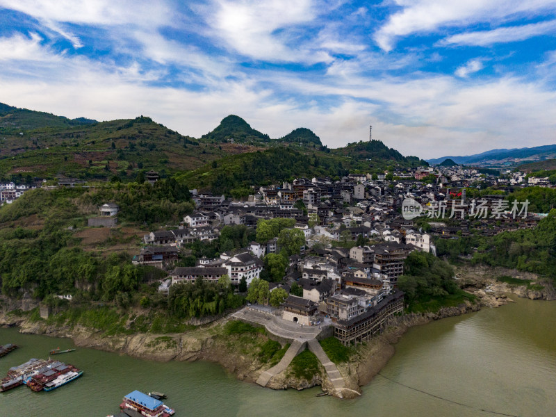 湖南湘西芙蓉镇4A景区