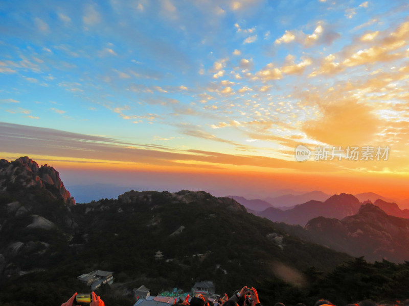 中国安徽黄山旅游风光