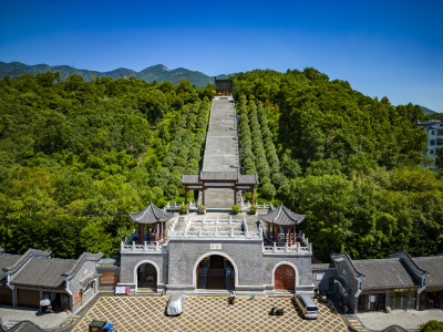 南岳衡山风景区航拍图