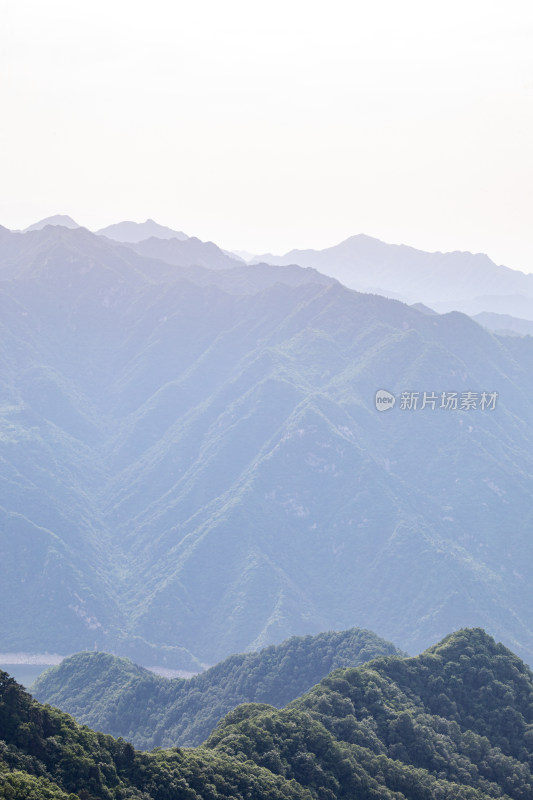 西安秦岭终南山南五台自然风光景点景观