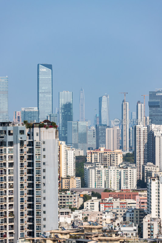 深圳粤海街道建筑群