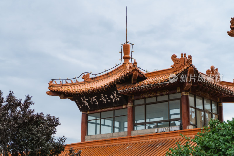 甘肃兰州碑林建筑特写