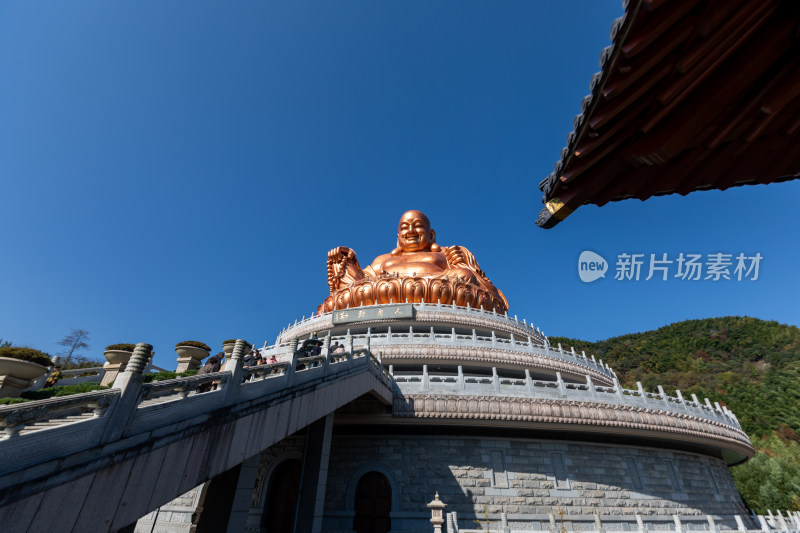 宁波奉化雪窦山雪窦寺弥勒大佛景区