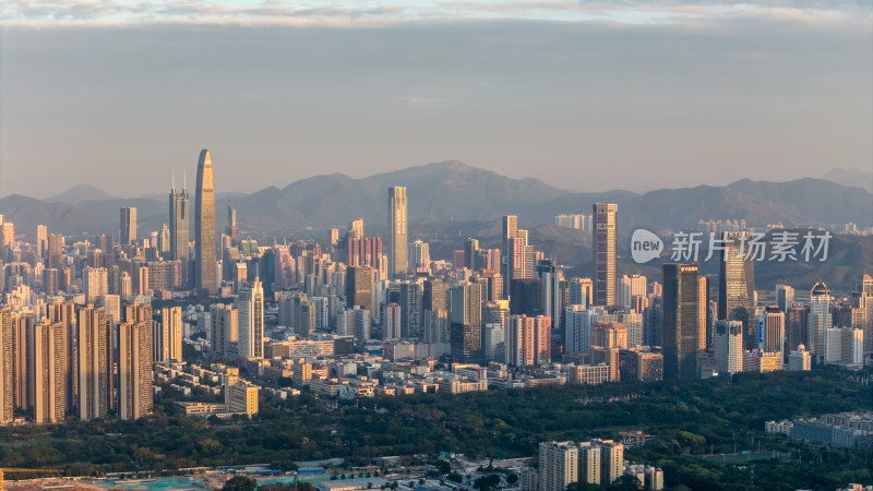 深圳罗湖中心区建筑群