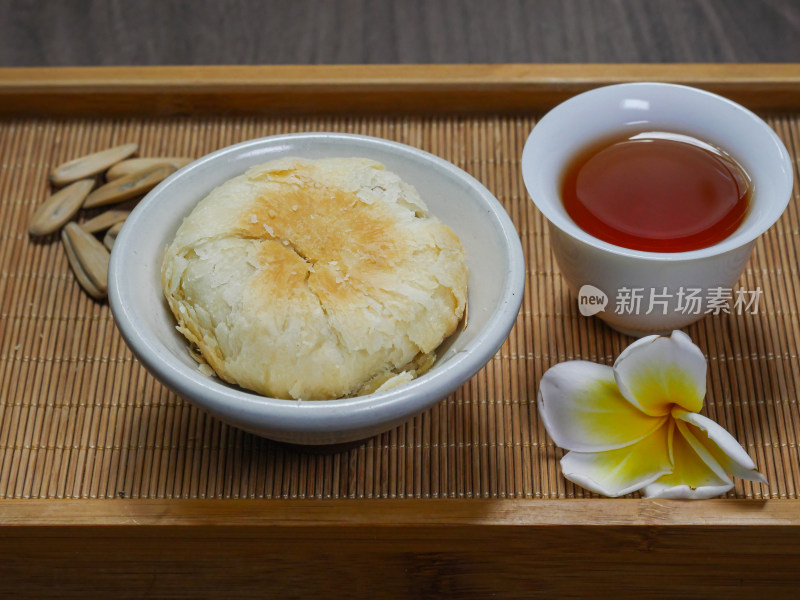 苏式冰糖月饼特写