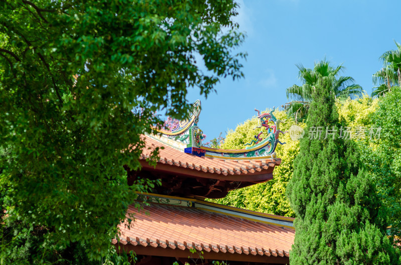 福建泉州承天寺的古建筑