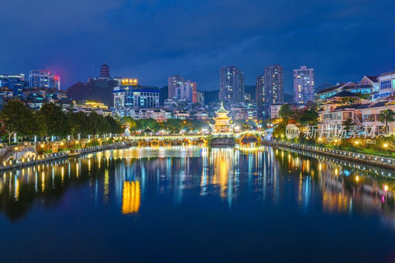 贵阳甲秀楼夜景