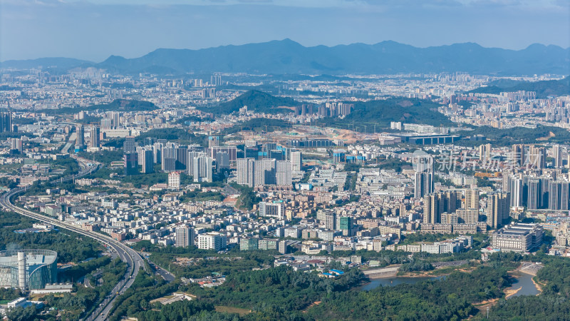 深圳龙岗区城市风光