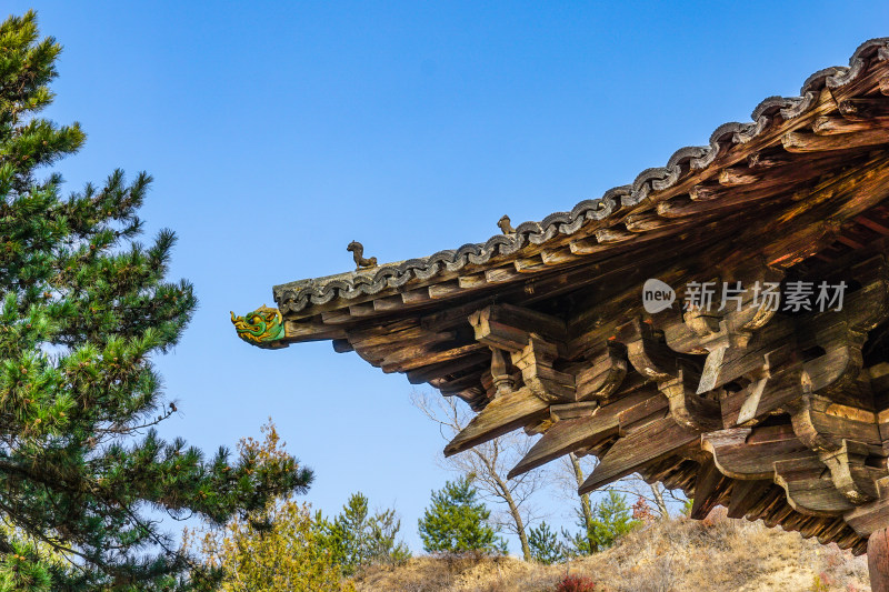 山西省忻州市五台县佛光寺正殿东大殿