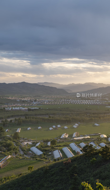 北方农村乡村田园风光美景