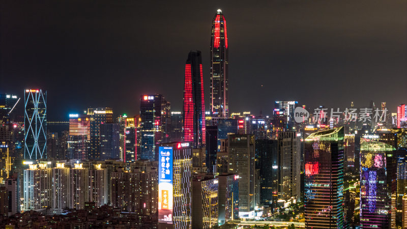 深圳福田中心区夜景