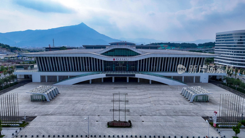 福建莆田国际会展中心航拍图