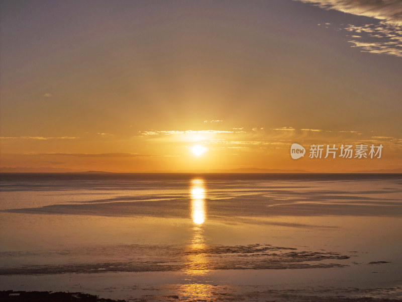 青海湖日出