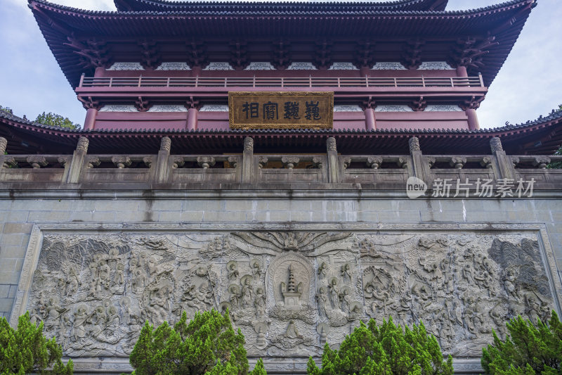 杭州西湖净慈寺建筑风景