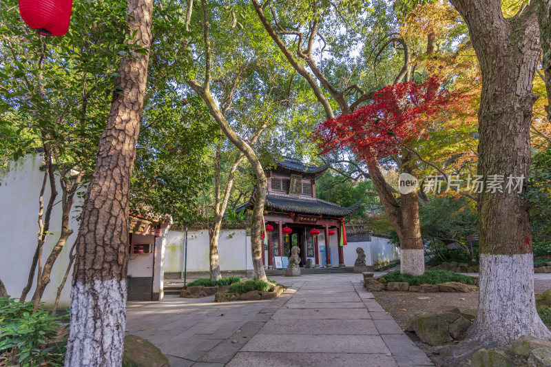 杭州栖霞岭黄龙洞景点风景