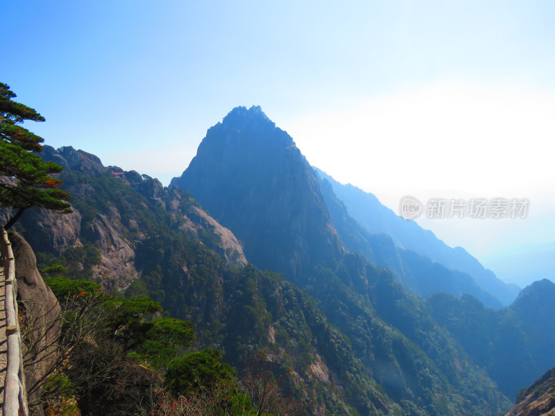 中国安徽黄山旅游风光