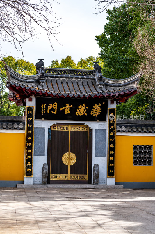 江苏镇江金山寺公园金山寺塔景点景观