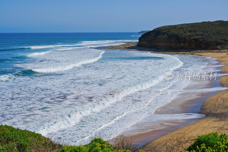 澳大利亚大洋路沿途， bells beach