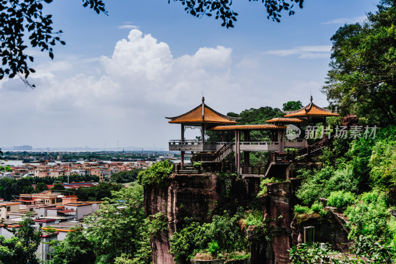 广州番禺莲花山古采石场