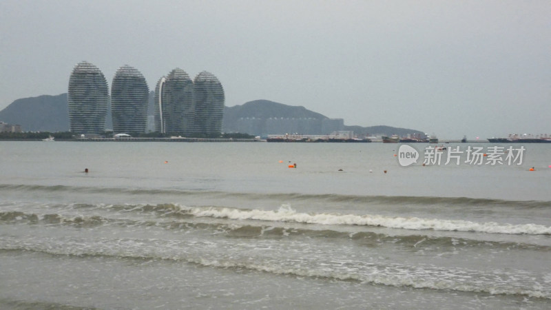 海浪自然风景