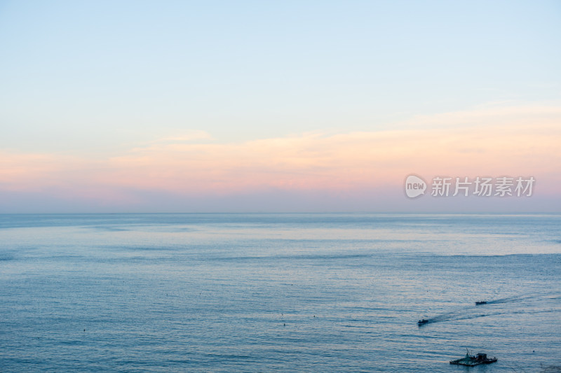 东山岛海上天空云彩景观