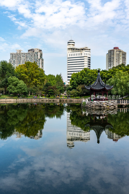 上海和平公园景点景观