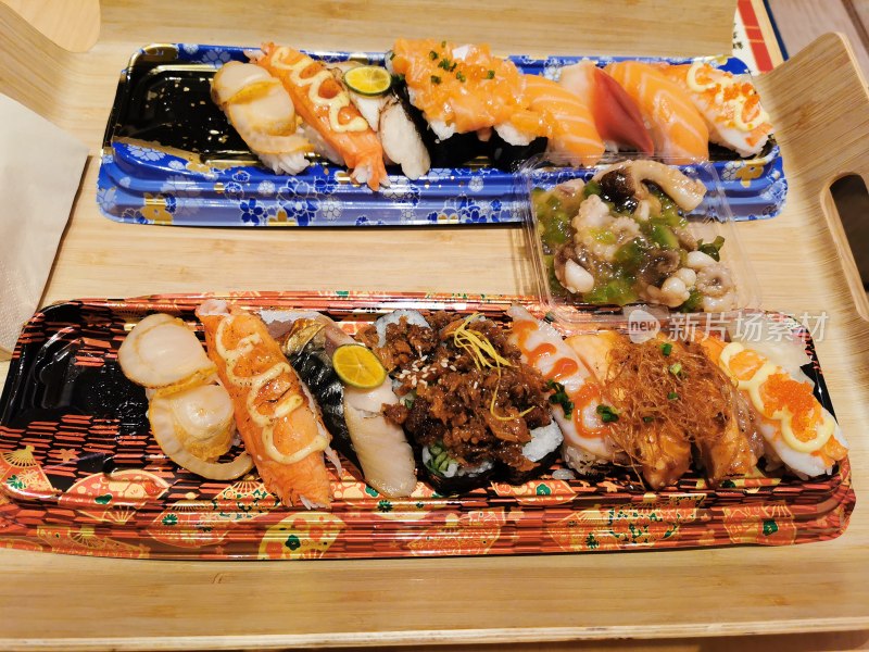 寿司诱人美食