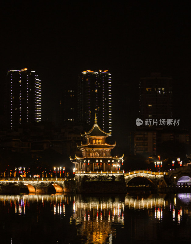 贵阳的夜景