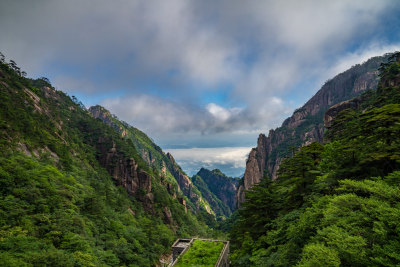 安徽黄山自然风光