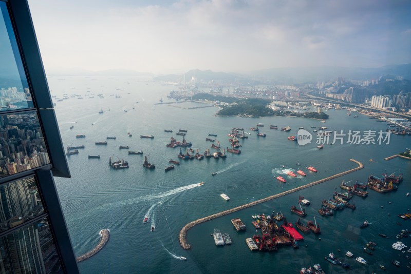 高视角看香港城市景观