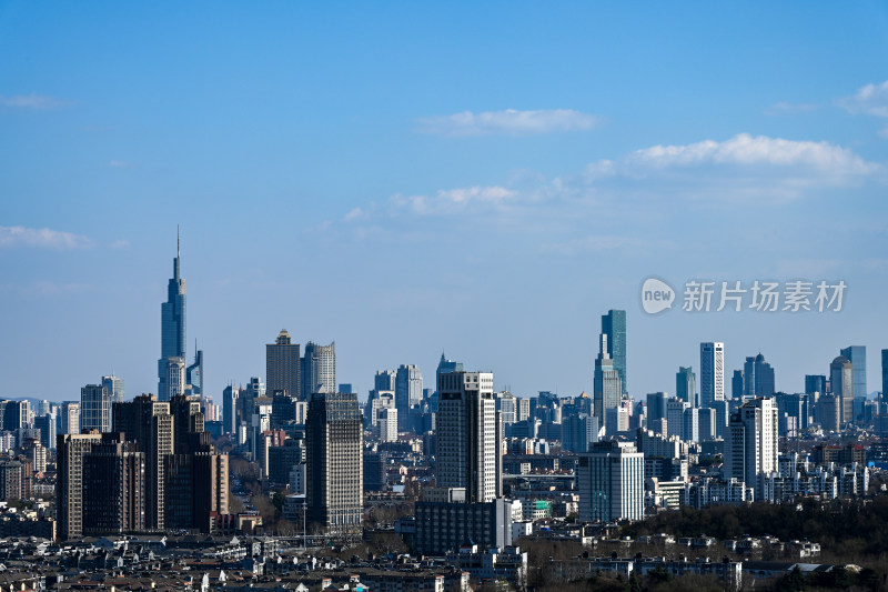 南京城市天际线
