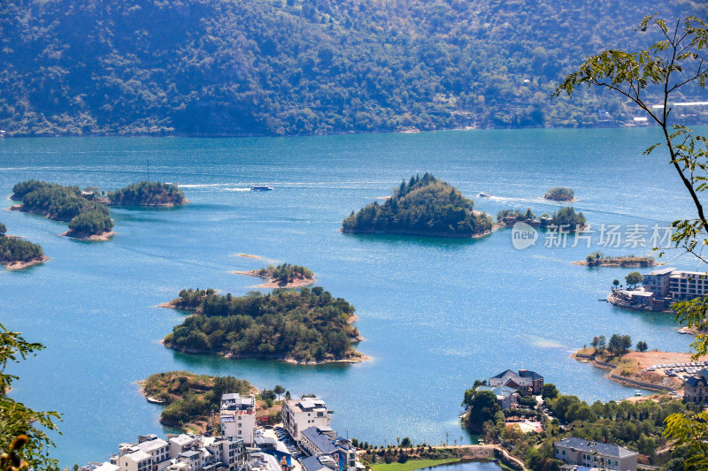 湖北黄石仙岛湖生态旅游景区，天空之城景区