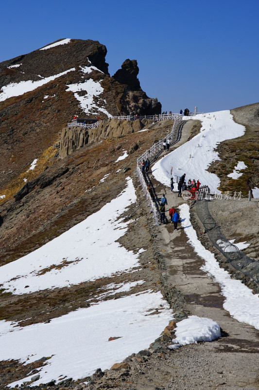 长白山天池，南风景区